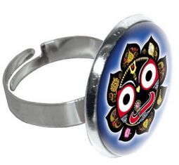 Luminous Ring Jagannath Lotus Black Narrow